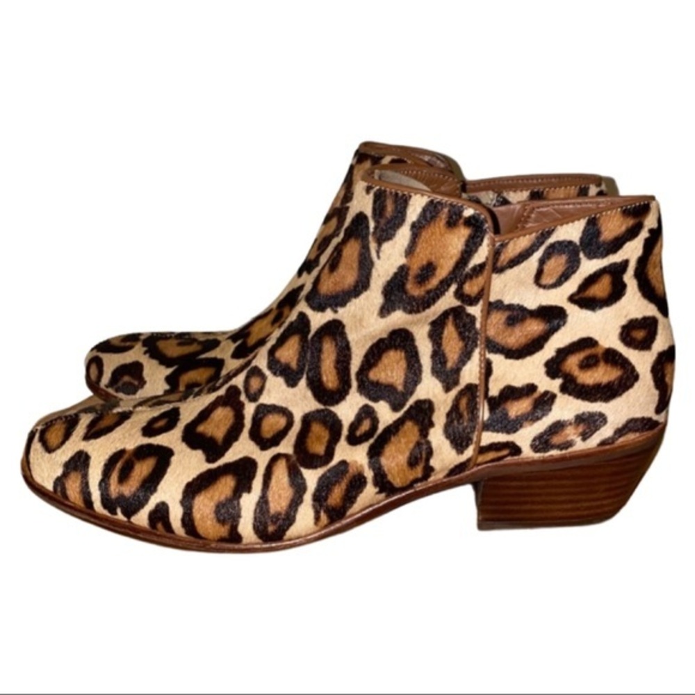 Sam Edelman Leopard Booties